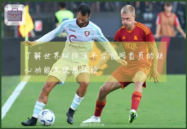 了解世界杯投注平台官网首页的核心功能及使用体验